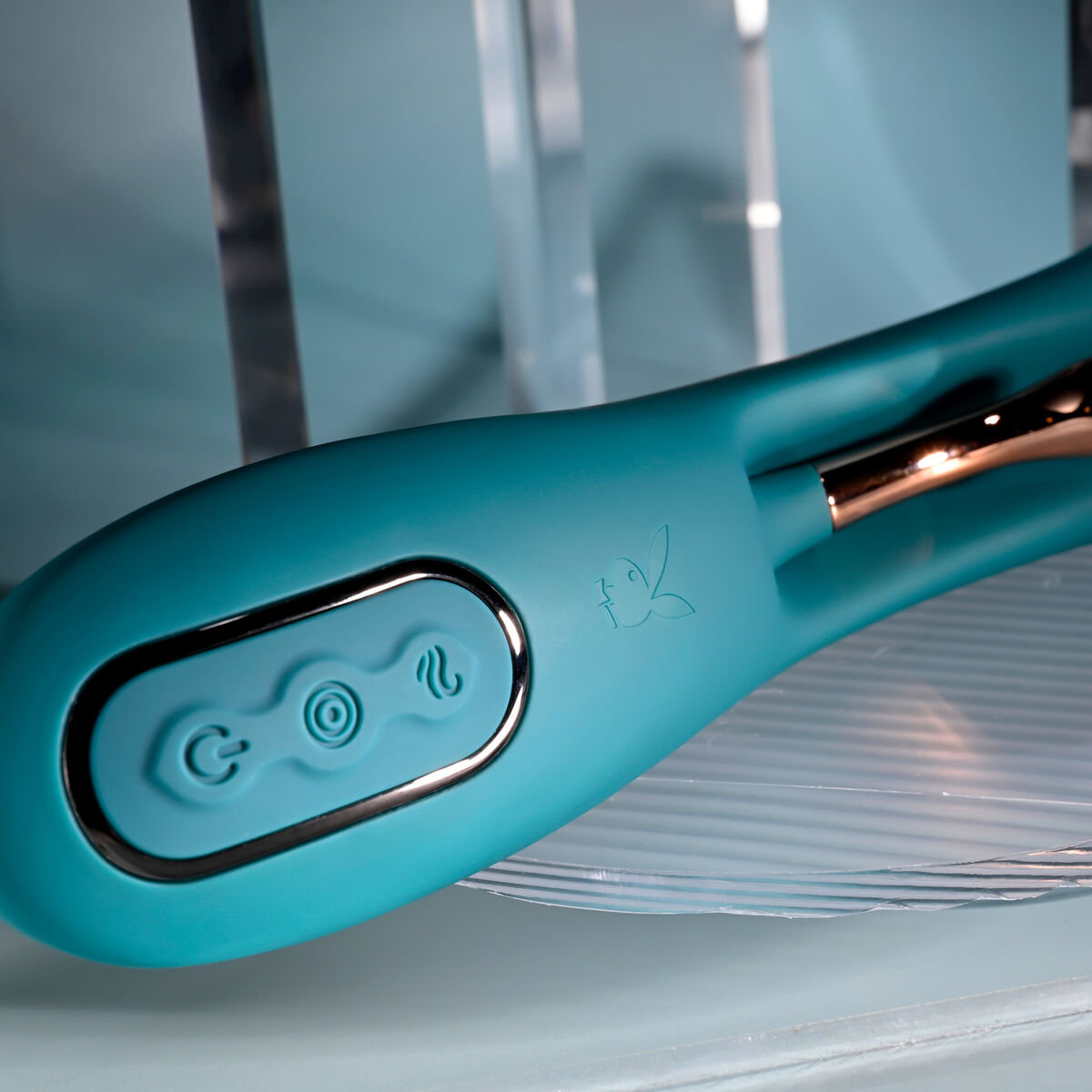 Vibration de Stimulation Double Evolved Playboy Vert